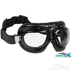 Gogle Vespa Vintage, czarne 