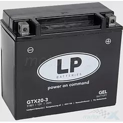 Akumulator żelowy Landport GTX20-3 12V 18Ah 175x87x156mm 250CCA