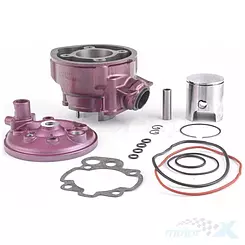 Cylinder kompletny z głowicą  49.00mm 90cc sworzeń 12mm Aprilia AM6 Minarelli LC