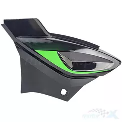 Osłona boczna lewa czarno-zielona Junak 901 Sport / 122 Sport