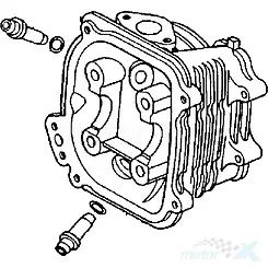 Głowica cylindra Kymco KXR / Maxxer / Mongoose