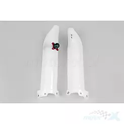 Osłony amortyzatorów neutralne UFO Plast Kawasaki KXF 250 / 450 09-12