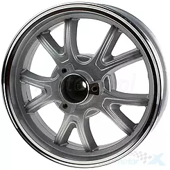 Felga tylna 3.50x12" srebrna Romet 717 / 737 4T