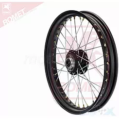 Felga przednia 2.15x18" Romet Ogar Caffe 50
