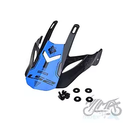 Daszek kasku mx436 evo cobra blue