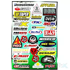Naklejki duży zestaw stickerbomb 30x45cm XY3001