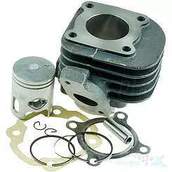 Cylinder kompletny 40.00mm 50cc sworzeń 10mm SHENG-E Tajwan 1PE40QMB 2T Minarelli CY horizontal AC