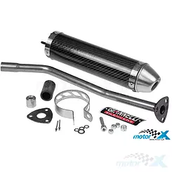Końcówka tłumika Giannelli Enduro Carbon, Aprilia RX / SX 50 06-15 (E)
