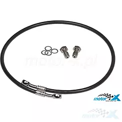 Przewód hamulcowy Galfer, przód, carbon, Suzuki GS 500 96-05