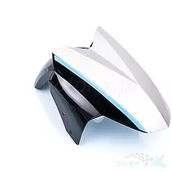 Błotnik przedni czarno-srebrny Romet EV1 2024
