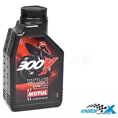 Olej silnikowy MOTUL 300V Factory Line syntetyczny 15W50 1L