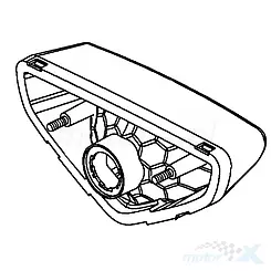 Klosz lampy tylnej Kymco KXR 250 / MXU 150