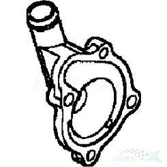 Pokrywa pompy wody Kymco MXU / Maxxer / Xciting