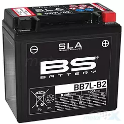 Akumulator bezobsługowy BS Battery BB7L-B2 (YB7-B2) 12V 8Ah 135x75x133mm 100CCA