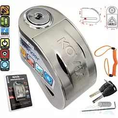 Blokada tarczy hamulcowej, sworzeń 6mm, metal, KOVIX KT6, do skutera, motocykla, hulajnogi elektrycznej