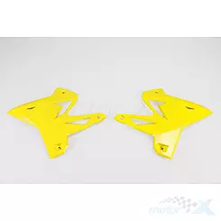 Osłony chłodnicy żółte UFO Plast Yamaha YZ 125 / YZ 250 02-14