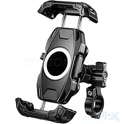 Uchwyt motocyklowy antywibracyjny na telefon Quick Lock, Biketec BT247 (R22)