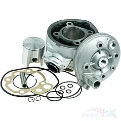 Cylinder kompletny z głowicą 49.00mm 90cc sworzeń 12mm Minarelli AM6 / 1E40MB 50 2T LC
