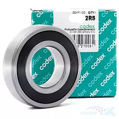 Łożysko kulkowe 6001 2RS 12x28x8mm CODEX