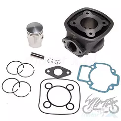 Cylinder kompletny 40.00mm 50cc czworokątny sworzeń 12mm WM Motor Gilera / Piaggio LC