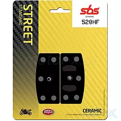 Klocki hamulcowe ceramiczne SBS Ceramic Street 520HF