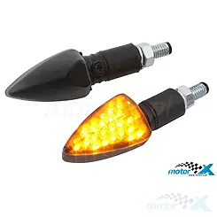 Kierunkowskazy STR8 LED Black Line, czarne (E)