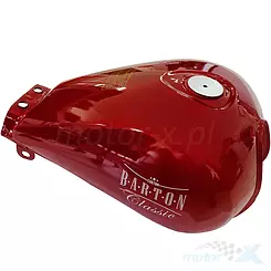 Zbiornik paliwa, czerwony, Barton Classic 125 Euro 5