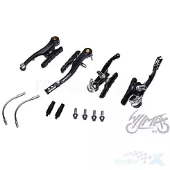 Szczęki hamulcowe rowerowe, V-brake, Promax, czarne