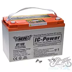 Akumulator ot100-12v 100ah solar, camper jacht ...