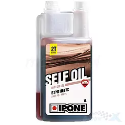 Olej do mieszanki IPONE Self Oil  półsyntetyczny z dozownikiem truskawka 1L