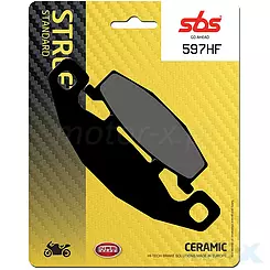 Klocki hamulcowe ceramiczne SBS Ceramic Street 597HF