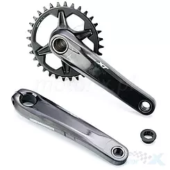 Korba rowerowa, prawa + lewa, 170mm, 12 rzędów, 32 zęby, Shimano Deore XT FC-M8100-1, KFCM81001CXA2