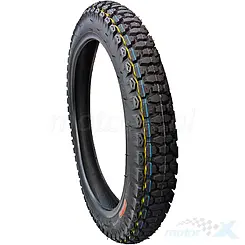 Opona motocyklowa 3.00-18, TL - bezdętkowa, 52L, 6 warstw, z homologacją, Boss Tire BL-209