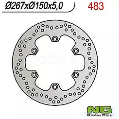 Tarcza hamulcowa NG 483