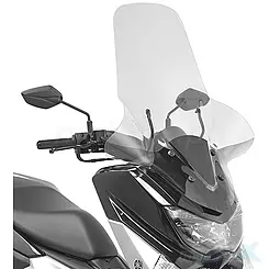 Szyba czołowa, transparentna, 81.5x64.5cm, Kappa, 2123DTK, Yamaha N-MAX 125/155 / Silence S01