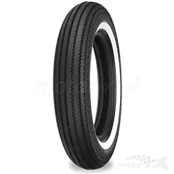 Opona motocyklowa szosowa Shinko 5.00-16 E270 72H REINF SW WĄSKI BIAŁY PAS