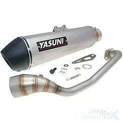 Tłumik Yasuni Maxiscooter Titanium Look, Yamaha NMax 125 (E)