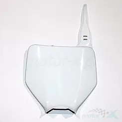 Tablica na numer startowy biała UFO Plast Kawasaki KXF 250 2004
