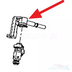 Króciec pokrywa wtryskiwacza paliwa Benelli / Keeway