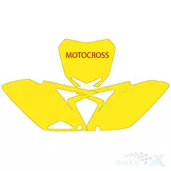 Zestaw naklejek pod numery startowe, Blackbird SUZUKI RMZ 250 '10-'16
