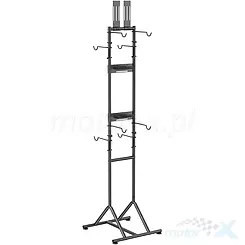 Stojak rowerowy, wolnostojący, na dwa rowery Biketec BT0092BL