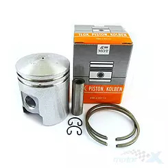 Tłok kompletny 53.00 125cc, AK20, owalizowany, Almot, WSK 125
