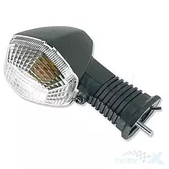 Kierunkowskaz przedni prawy / tylny lewy, biały, Suzuki SV650 / GSX650F / GSF650-1250 / GSXR600-1000