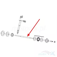 Popychacz sprzęgła QJMotor 200013210020