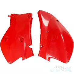 Osłony tylne górne komplet, czerwone, UFO Plast HO03677069