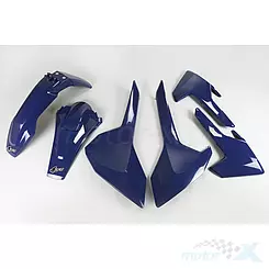 Zestaw osłon nadwozia niebieski UFO Plast Husqvarna TE / TX / FE 17-19