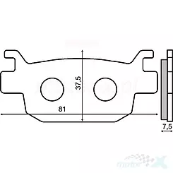 KLOCKI HAMULCOWE SinterED RMS 22 510 2563
