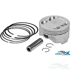 Tłok kompletny Malossi Aluminium 269cc (A), d.74.00mm, Gilera / Piaggio / Vespa 250 4T LC (Quasar)