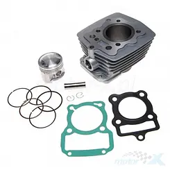 Cylinder kompletny 56.40mm 125cc żeliwo sworzeń 15mm Loncin 2 125 4T AC