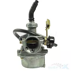 Gaźnik 50-110cc, gardziel 19mm, przepustnica 15mm, ssanie na linkę, 139FMB 50 4T AC